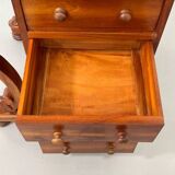 20th century Davenport desk with walnut piano top