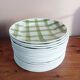 Set of 6 dessert plates Moulin des Loups, Tablecloth
