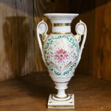 Empire vase in Paris porcelain