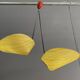 Josef Hurka pendant lamp model 1210 for Napako 1960s