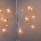 Vintage chrome sputnik style chandelier, 1970s