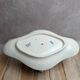 Antique sauce boat in Lunéville ironstone – Marguerite model – Blue decoration