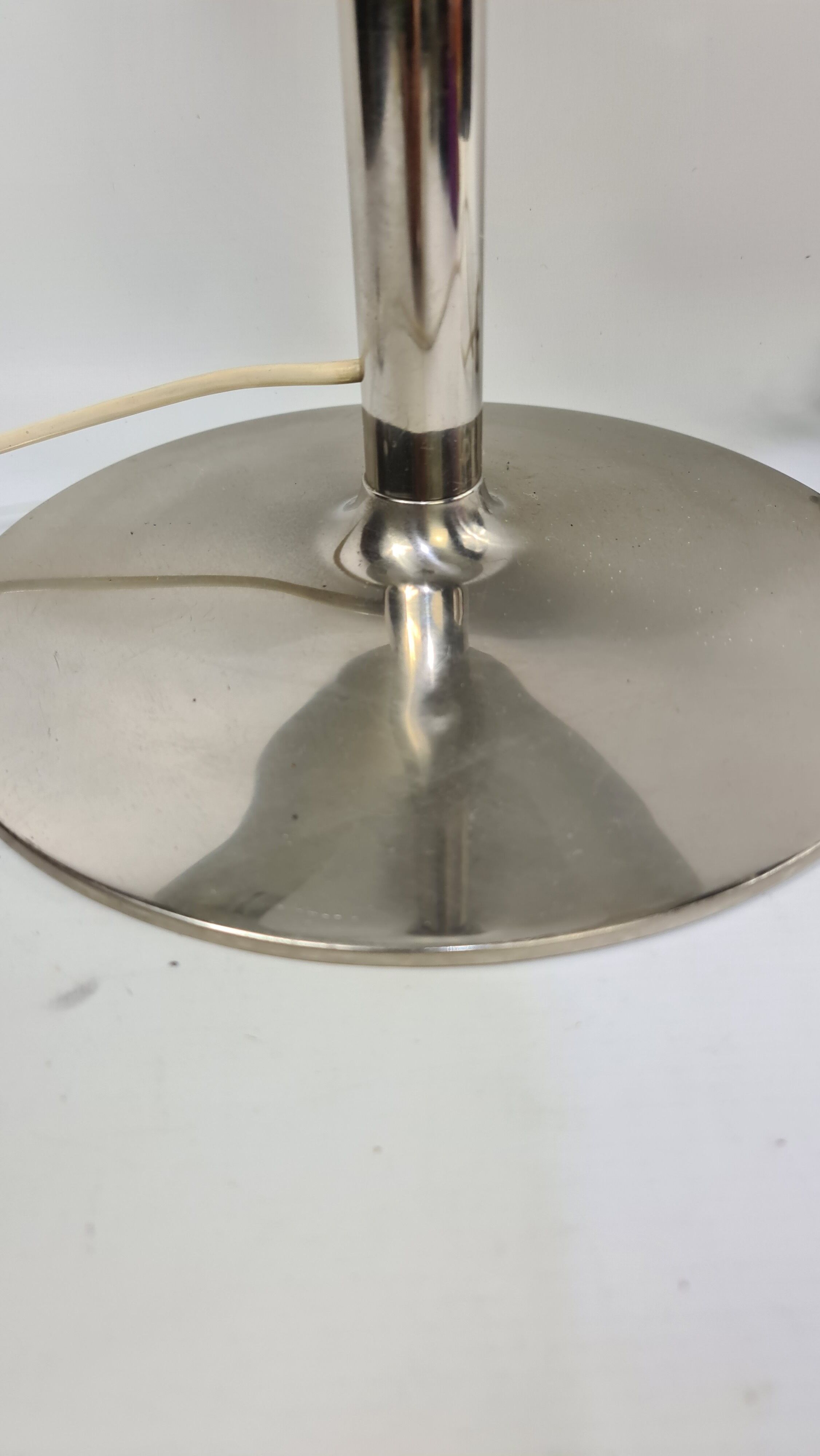 Vintage bauhaus style chrome desk or side light