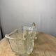 Vintage horse and cart glass trinket dish