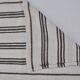 Vintage Anatolian Striped Hemp Kilim Rug, Reference 3665