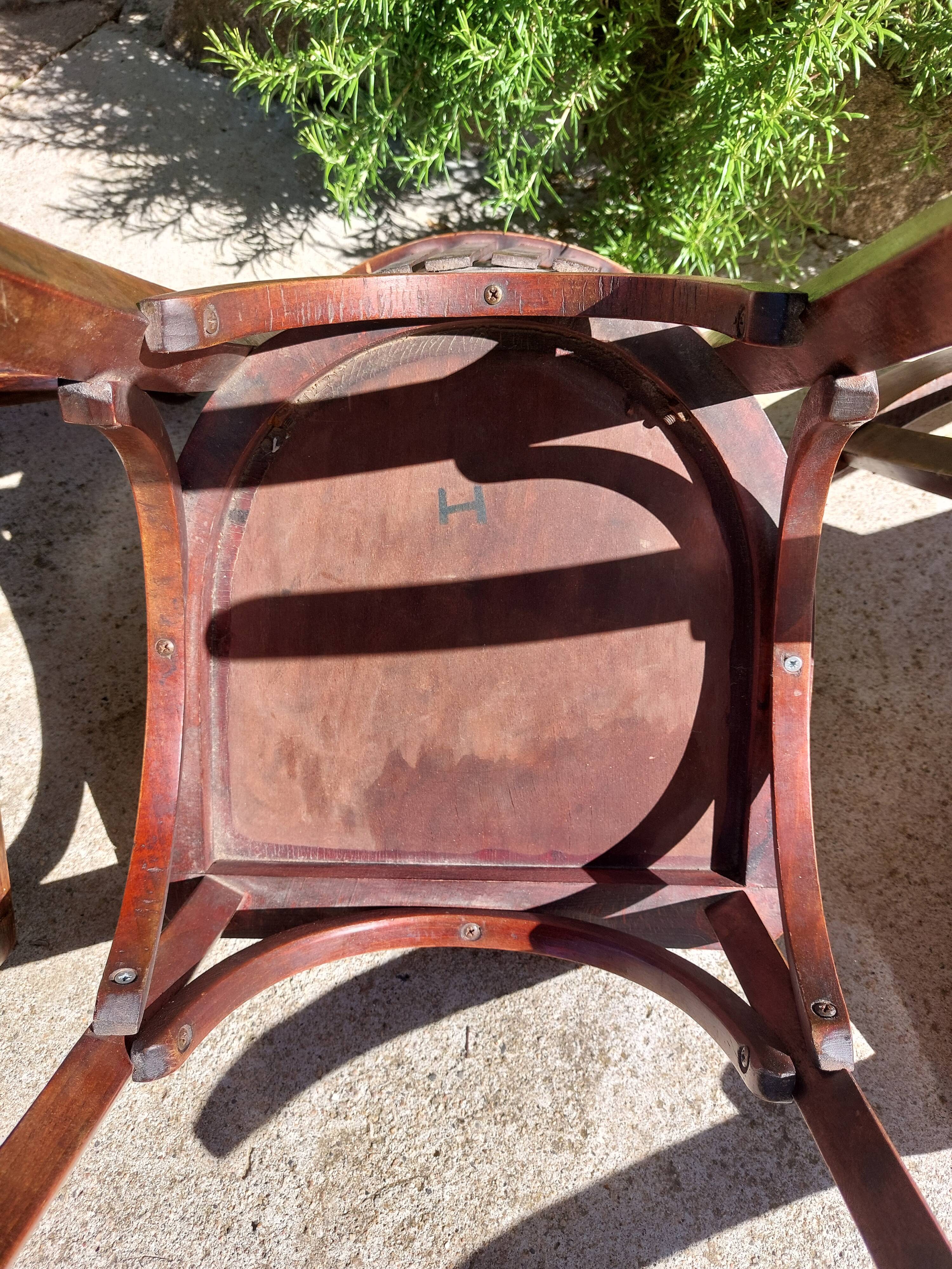 set of 3 bistro chairs