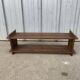 Antique wooden wall shelf