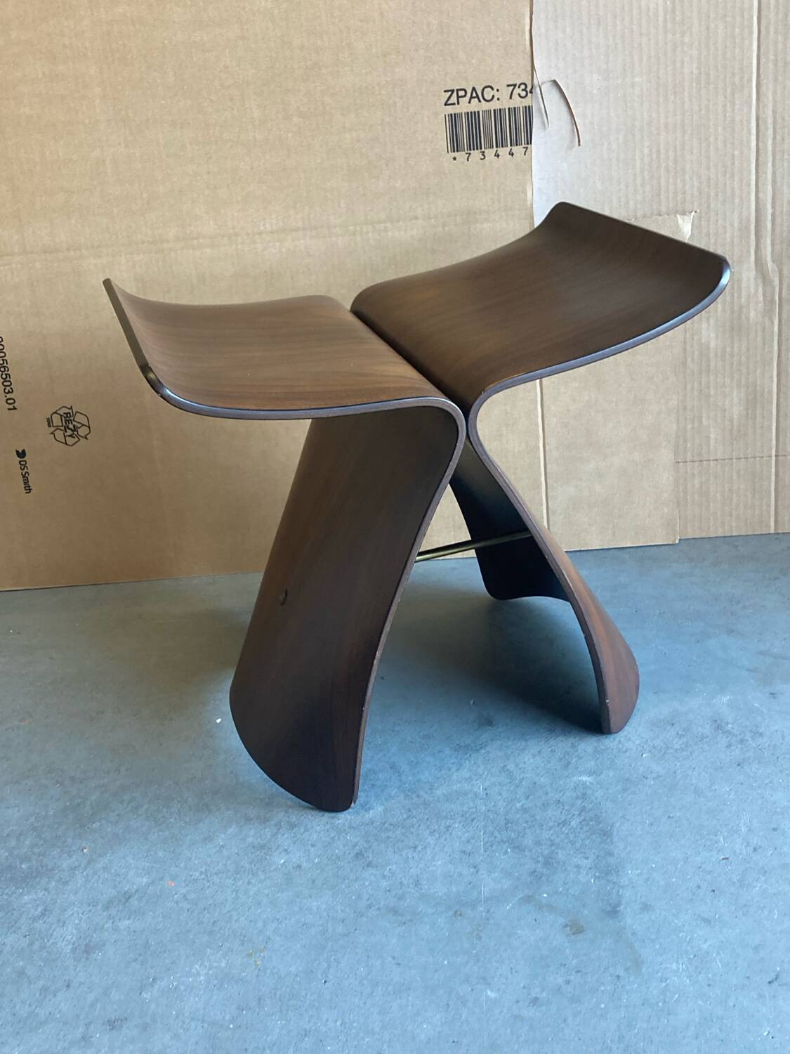 Plywood Butterfly Stool by Yori Yanagi for Tendo Mokko, 1970s