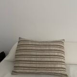 Coussin rayé vintage