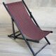 Vintage folding deck chair