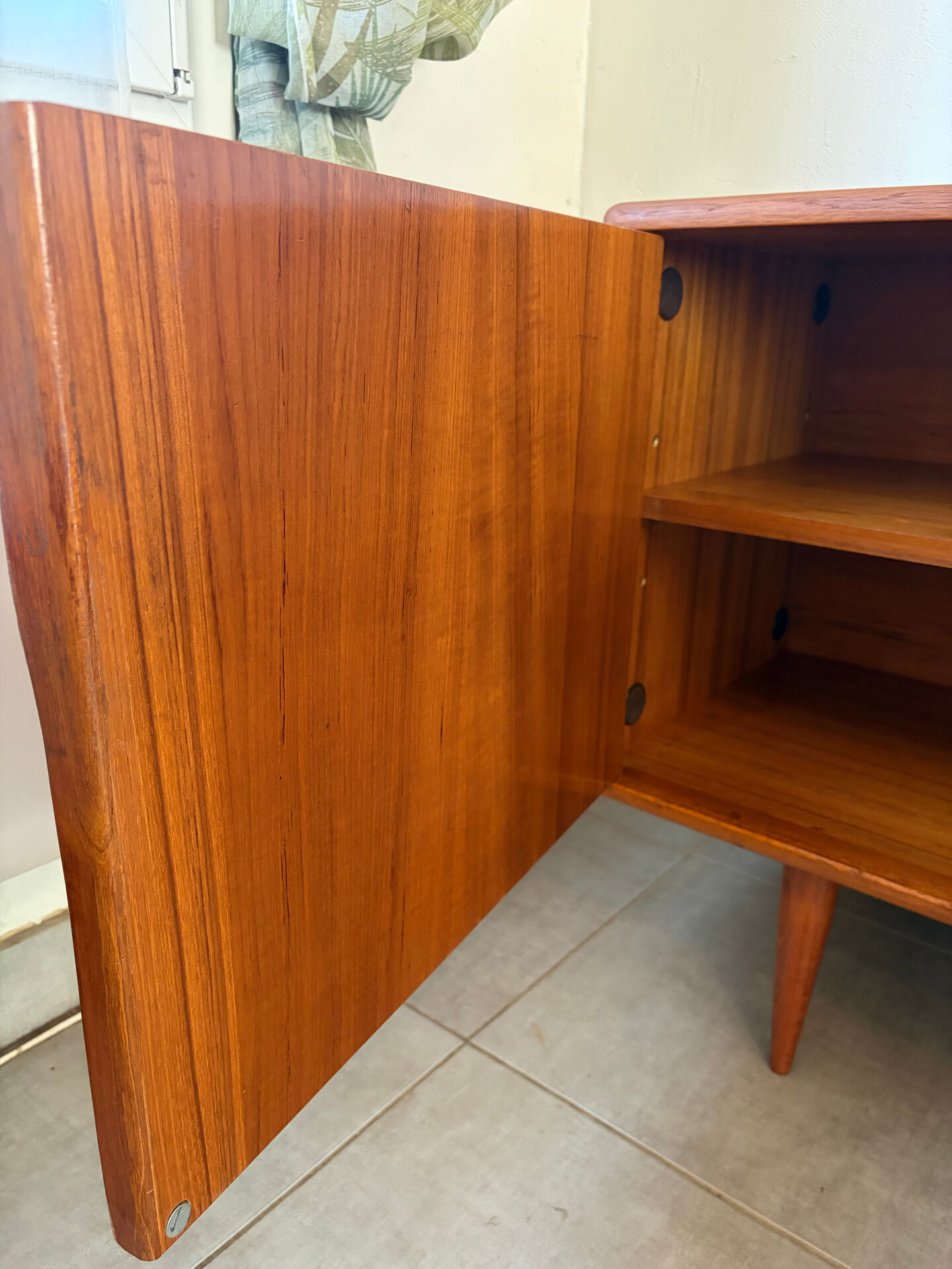 Vintage teak enfilade from the 1960s.
