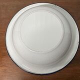 Enamelled sheet metal basin