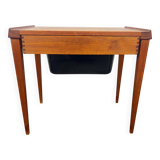 Scandinavian teak sewing table