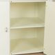 Interlübke vintage cabinet with metal hinges and minimalist handles
