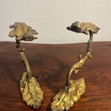 Bronze curtain tieback hook