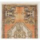 Handmade Accent Rug. Vintage Door Mat. Turkish Seat Cover. Entryway Mat. Kitchen Rug