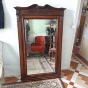 Miroir en noyer