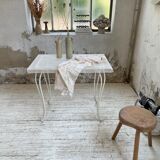 Perforated garden dining table