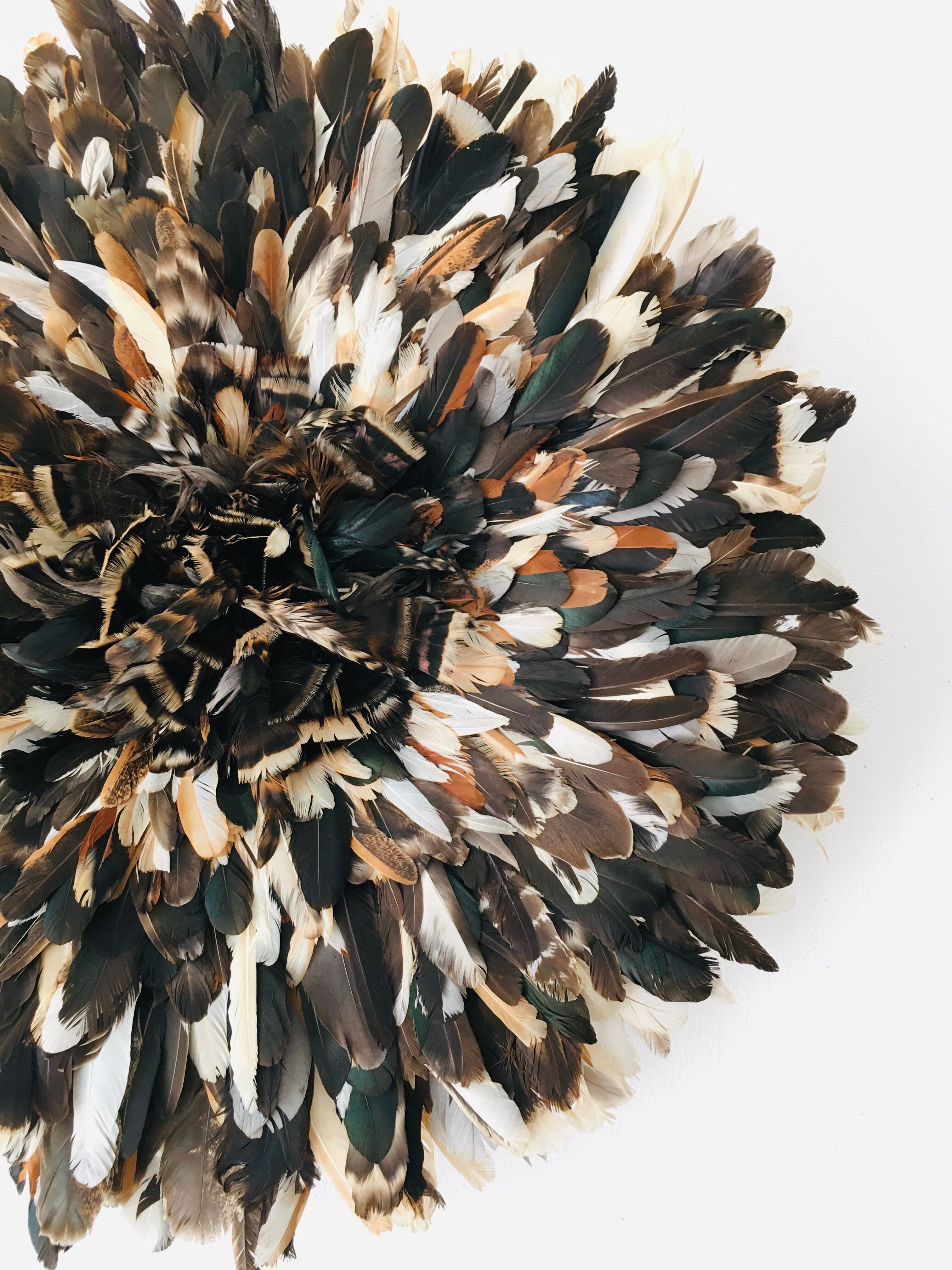 Juju hat black speckled 70 cm