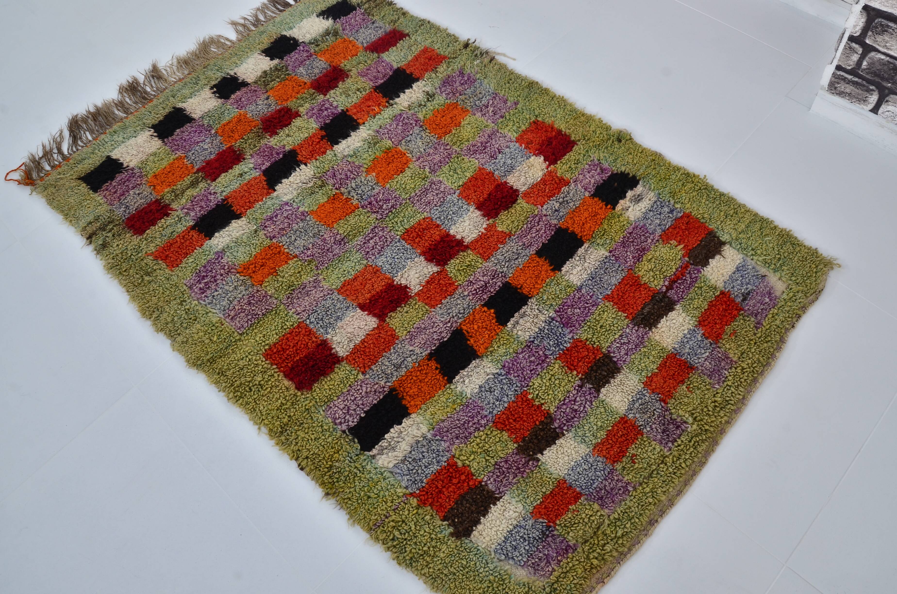 Vintage Decorative Anatolian Rug sku 3053