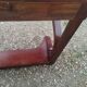 Console ancienne style louis xvi plateau bois