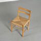 Solid beech chairs and rope