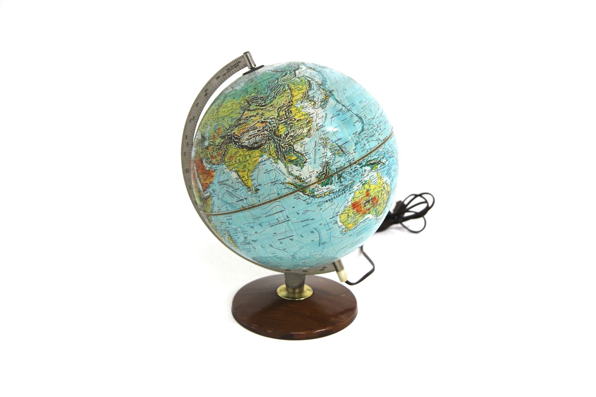 Globe terrestre lumineux, "Scan-Globe, 1960"