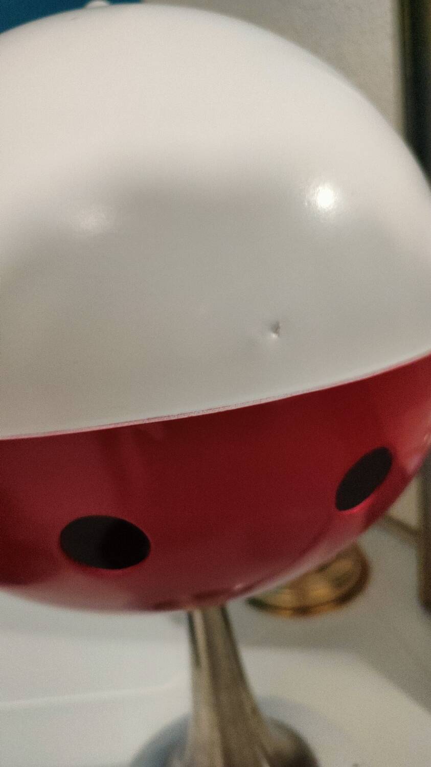 Paire de lampes Space âge cocci ball