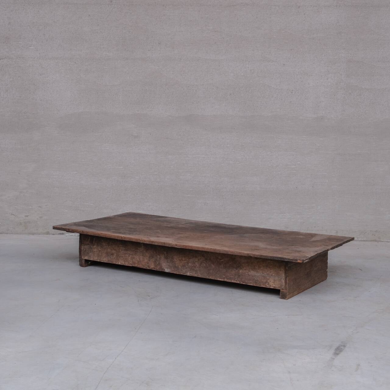 Low Antique Wooden French Coffee Table