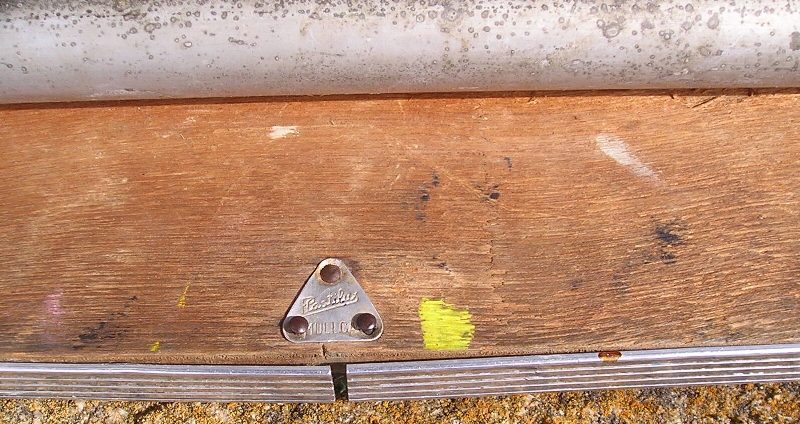 Mullca canteen table with towel holder, red formica, 60s/70s