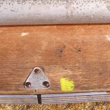 Mullca canteen table with towel holder, red formica, 60s/70s