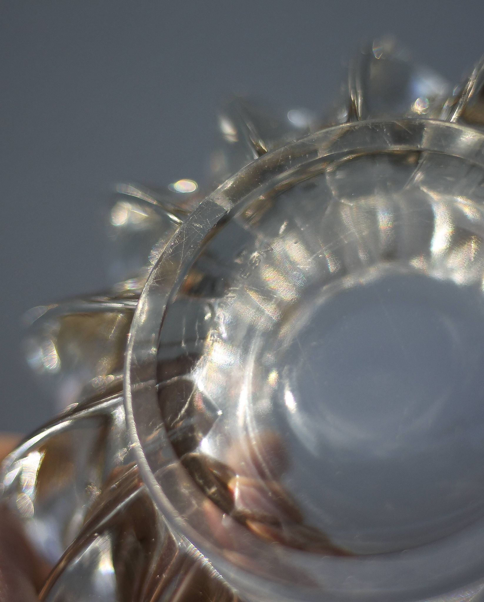 Pierre d'Avesn pocket tray, art deco molded glass bowl, collection, made in France, interior decoration