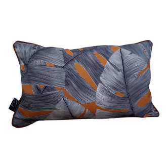 Printed cotton canvas cushion of the publishing house "Thevenon"