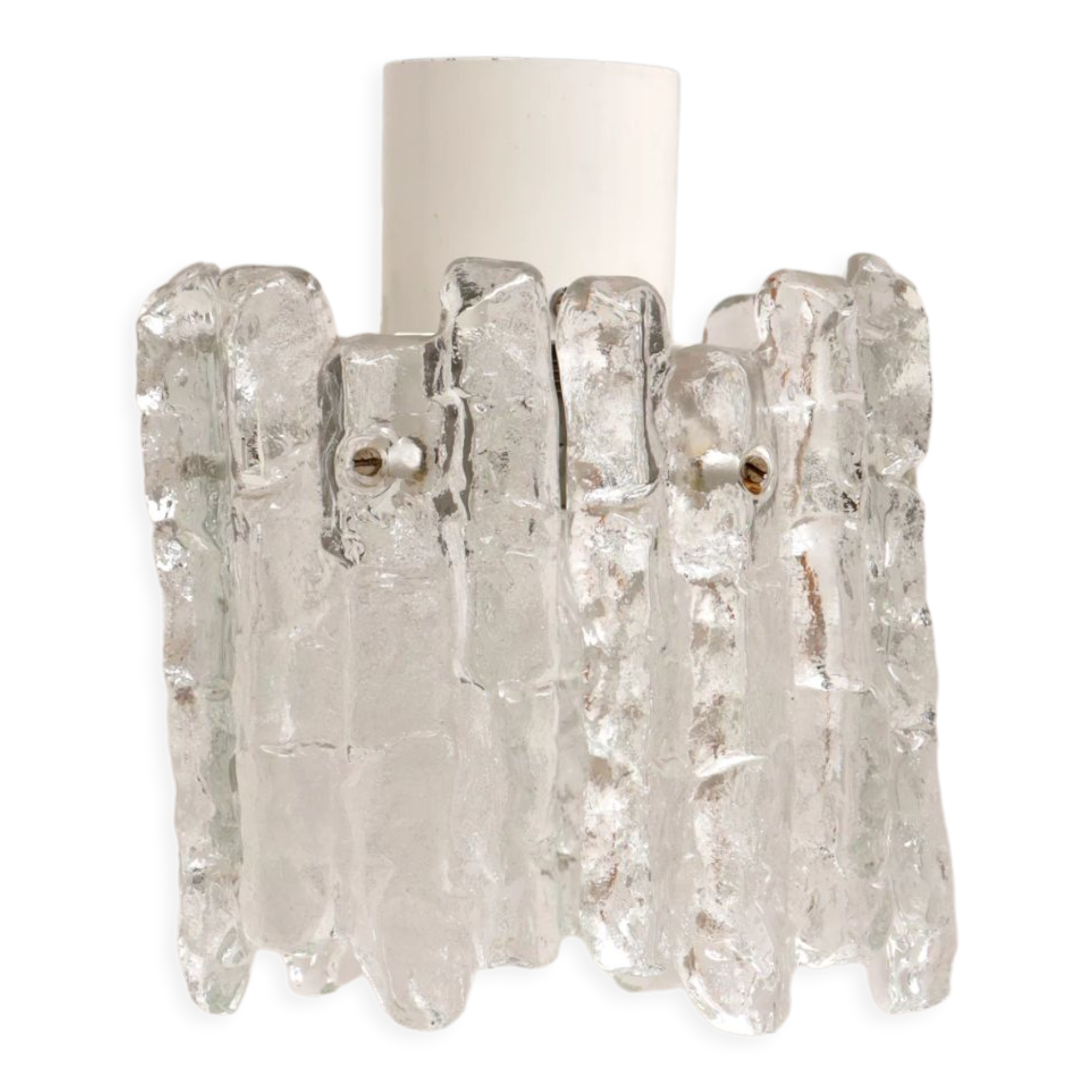 Kalmar Murano glass ceiling lamp, 1960 Austria.