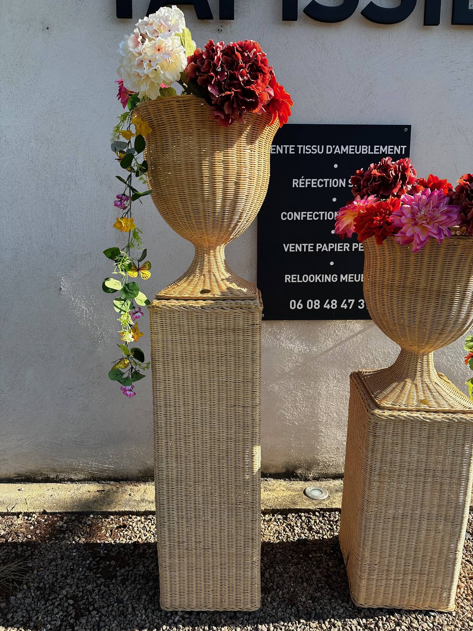 Médicis in rattan