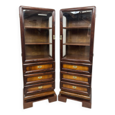 Art Deco display cabinets