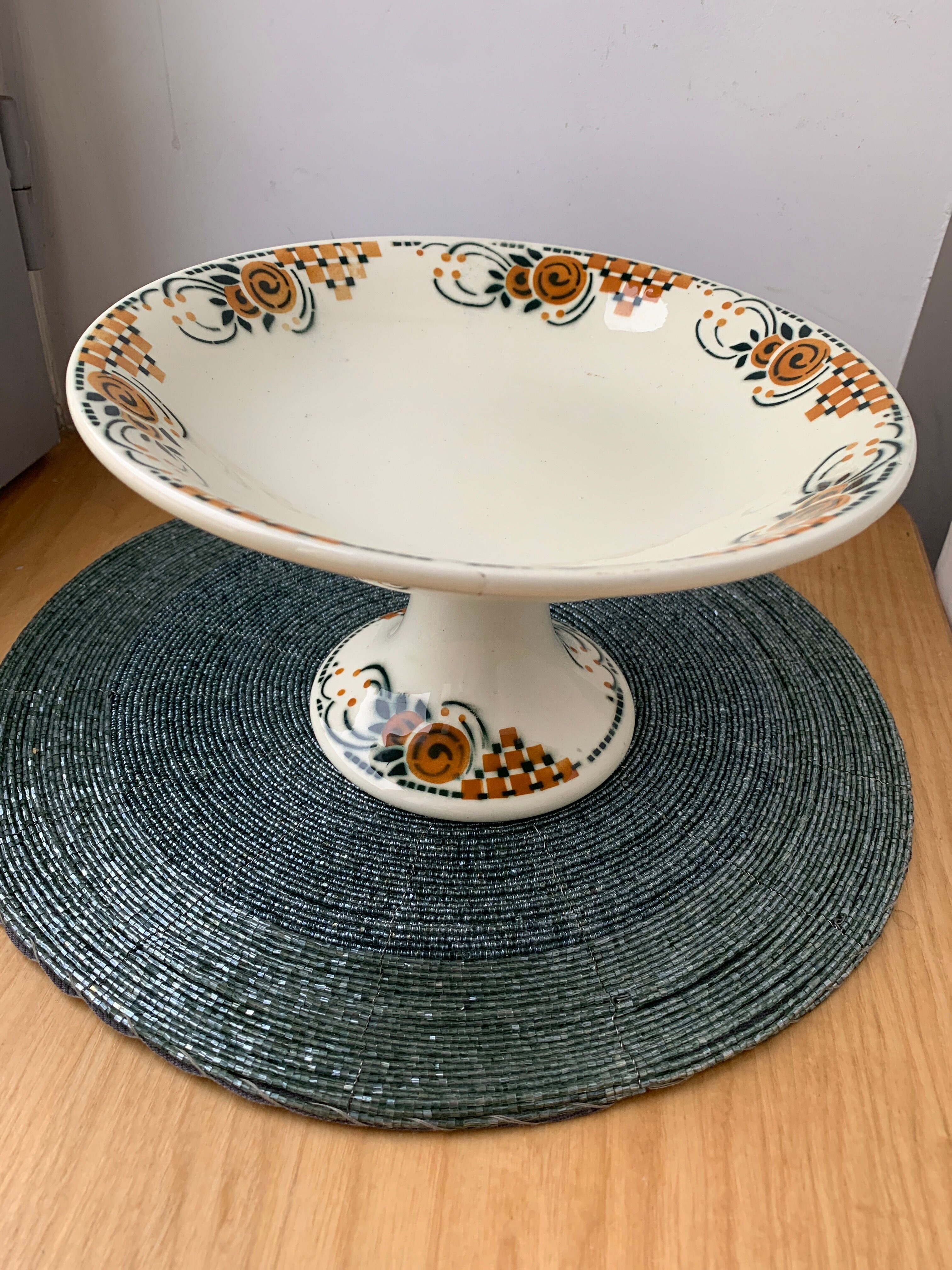 Art Deco fruit bowl