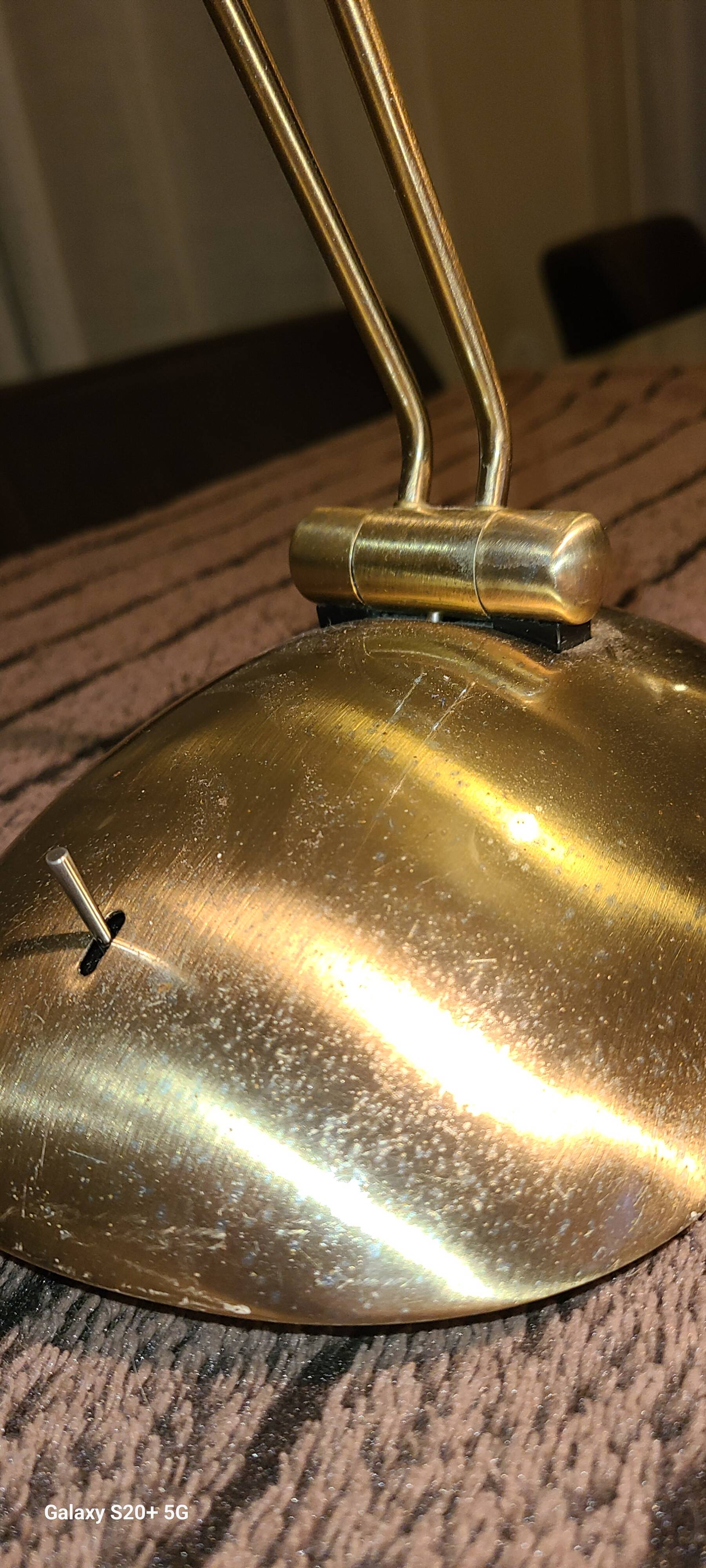 Pair of vintage desk lamps.