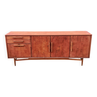 Mid Century Modern Teak Commode by Swiss Teak 1963