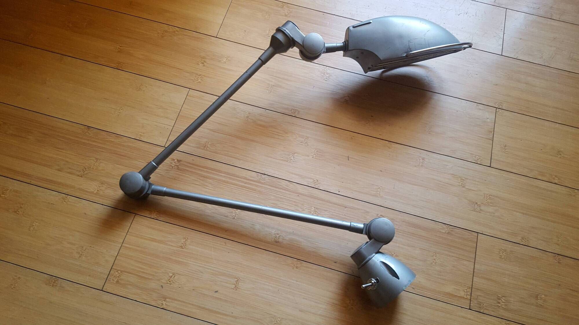 Modernist articulated lamp, Bauhaus era