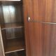 Scandinavian wardrobe vintage teak 1960-70's