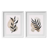 2 framed art prints