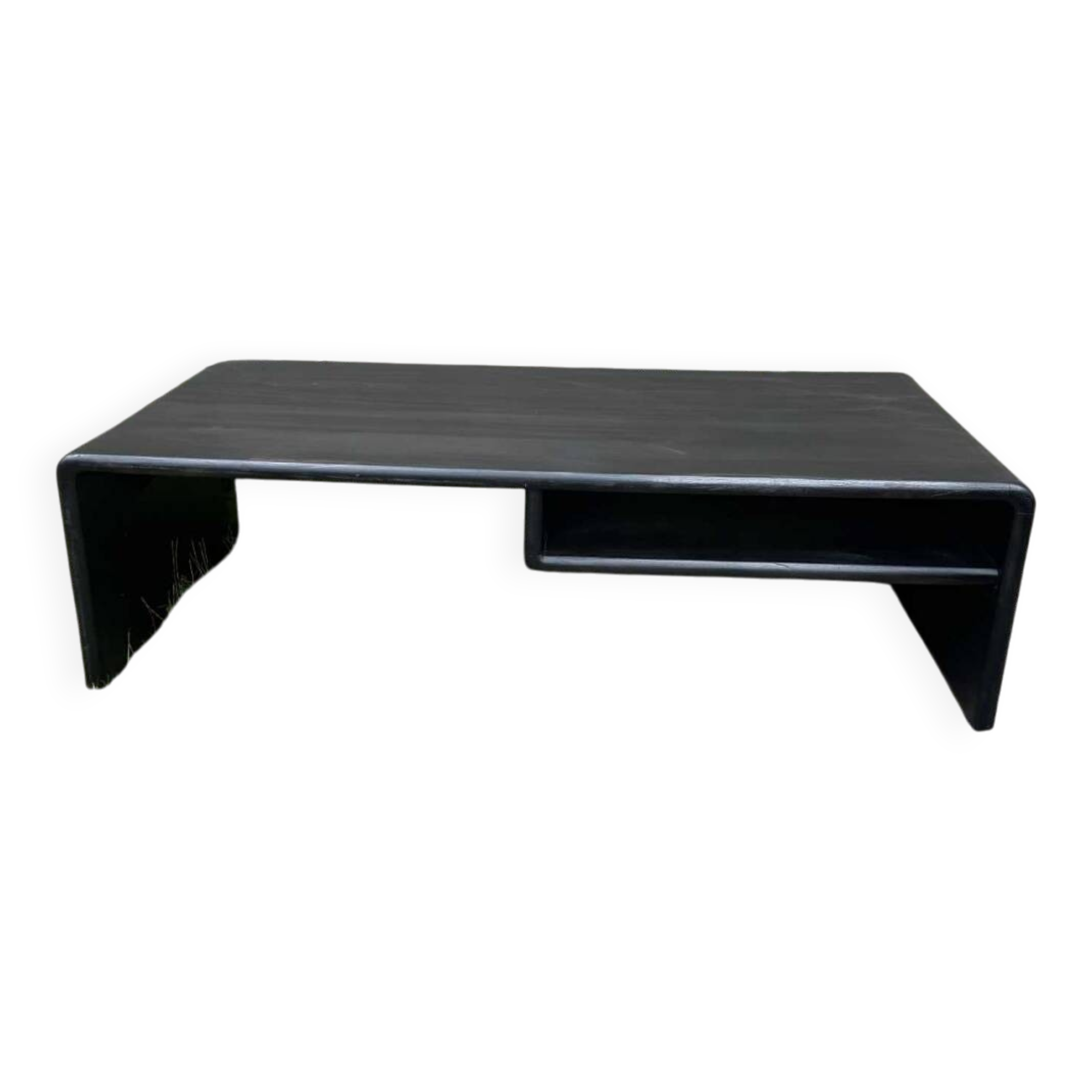 Black coffee table / TV stand