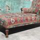 Old meridian armchair with armrests