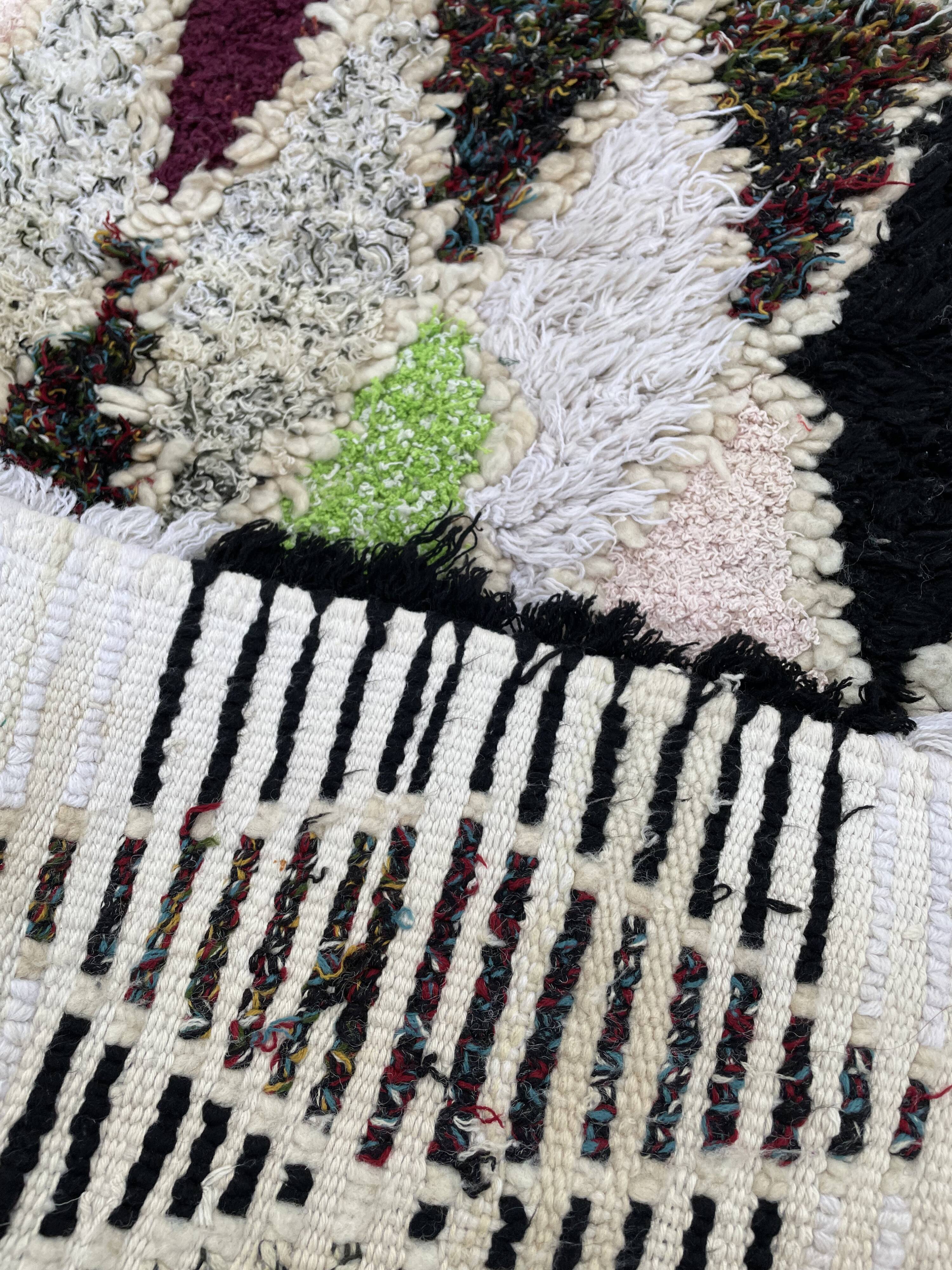 Berber carpet azilal 80x180 cm