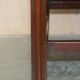 Fauteuil de bureau Gainsborough restauré cuir teint à la main
