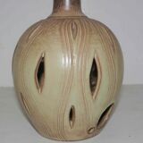 Pied de lampe ou veilleuse vintage J Mateo Vallauris en grès
