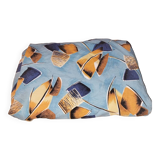 rare vintage bedspread from the 60s-70s France textile Bassora exclusive