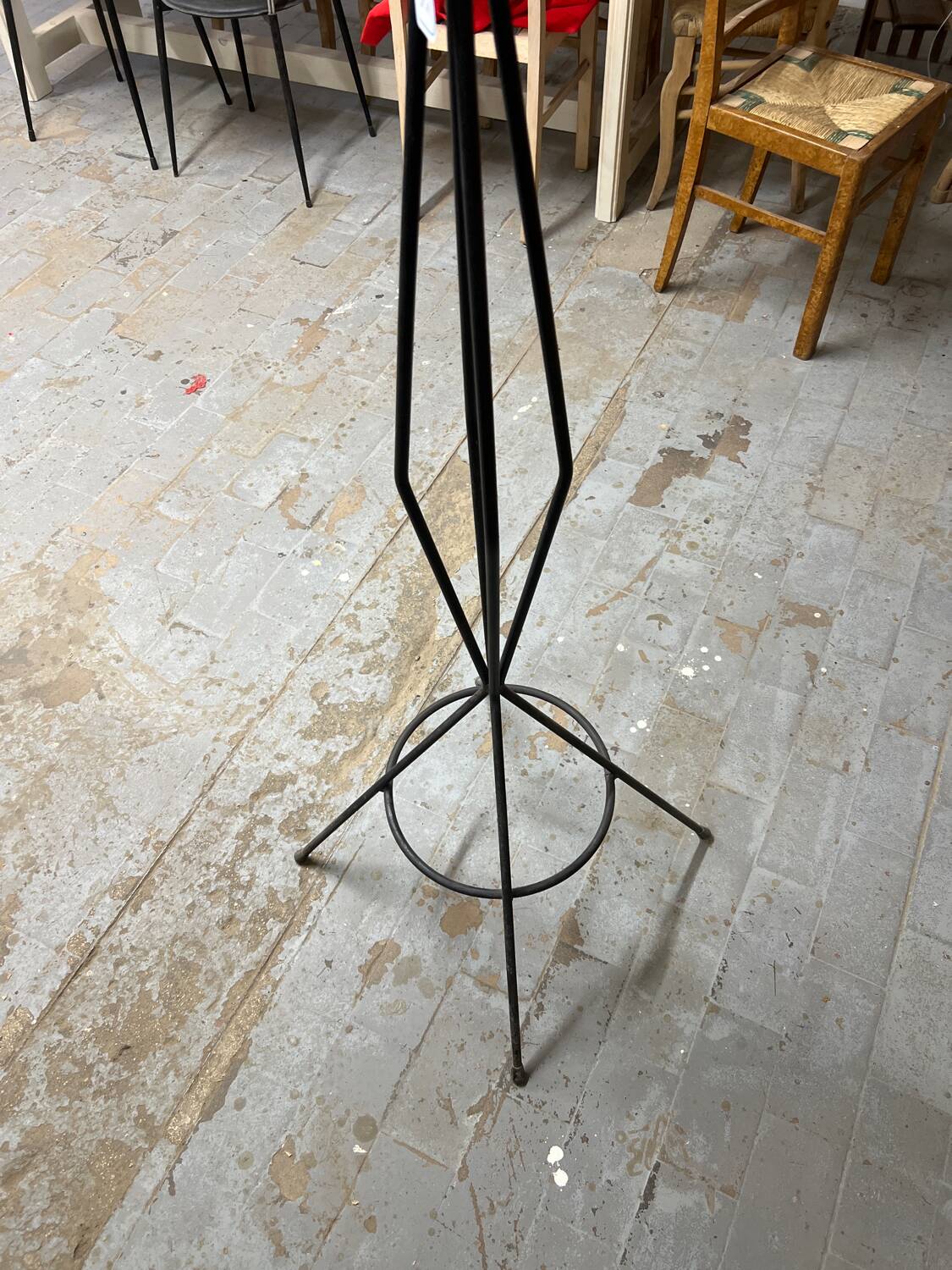 Coat rack on foot