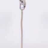 Restored Bauhaus Table Lamp, New Electrification, Chrome, Czech, 1930s